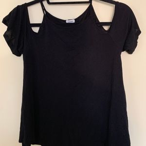 Garage Off-the-Shoulder Tank tee